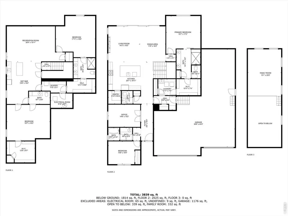 Main-level floor plan